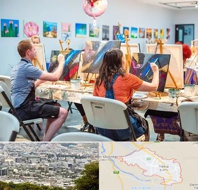 آموزشگاه رنگ روغن در یاسوج