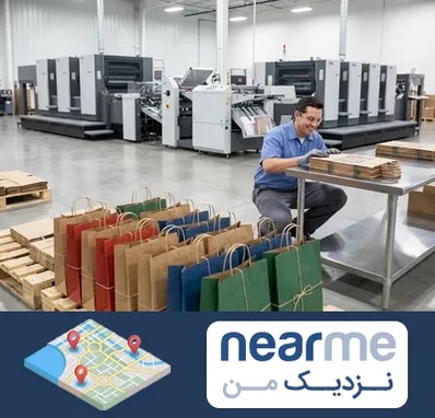 پاکت کاغذی در نزدیک من
