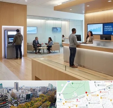 بانک در بلوار کشاورز