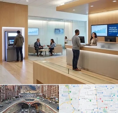 بانک در منطقه 10 تهران 