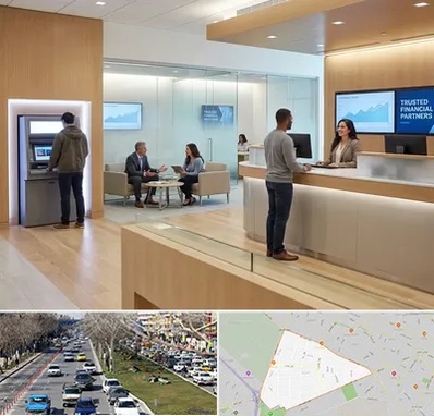 بانک در احمدآباد مشهد