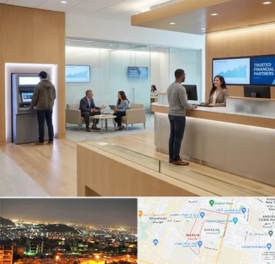 بانک در مارلیک کرج 