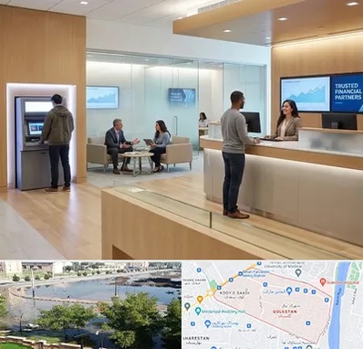 بانک در گلستان اهواز 