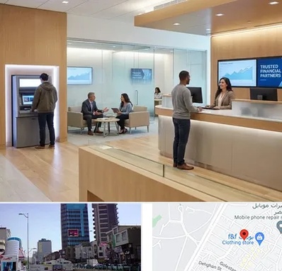 بانک در چهارراه طالقانی کرج 