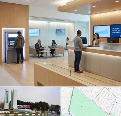 بانک در بلوار فلسیطین مشهد 