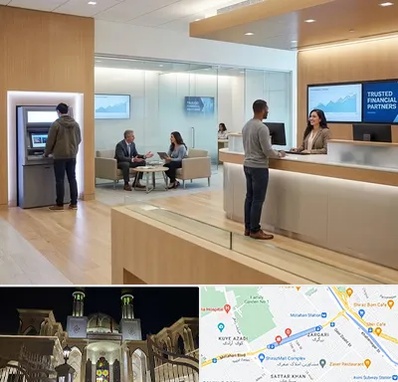 بانک در زرگری شیراز