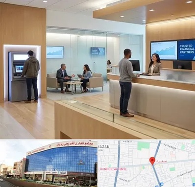 بانک در نصف راه تبریز