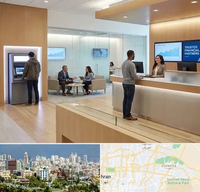 بانک در شرق تهران 