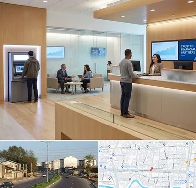 بانک در ضیابری رشت