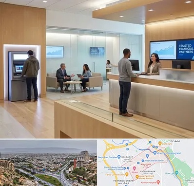 بانک در معالی آباد شیراز 