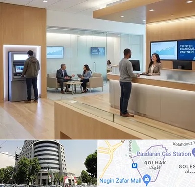 بانک در قلهک 