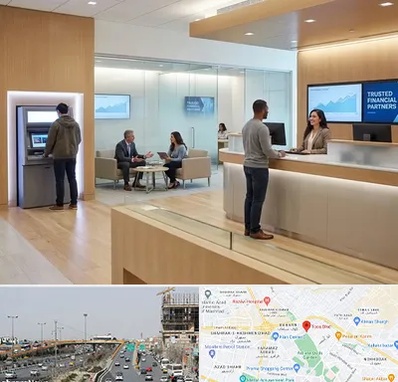 بانک در بلوار توس مشهد 