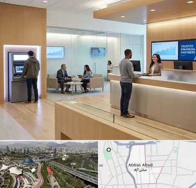 بانک در عباس آباد تهران