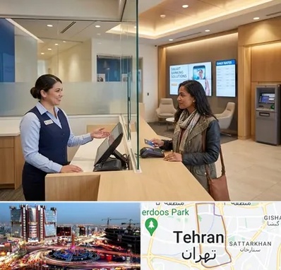بانک ملت در صادقیه