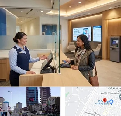 بانک ملت در چهارراه طالقانی کرج 