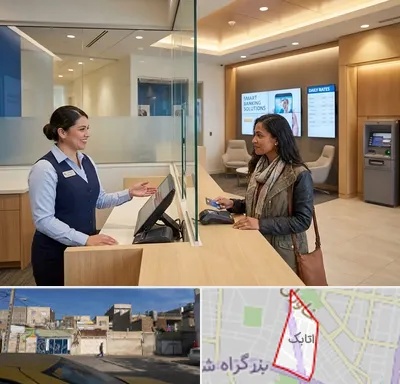 بانک ملت در اتابک