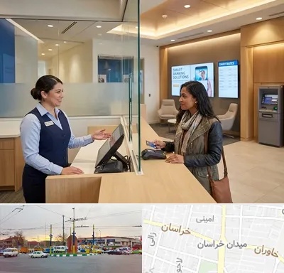 بانک ملت در میدان خراسان
