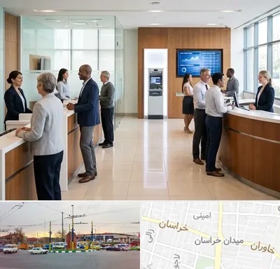 بانک ملی در میدان خراسان