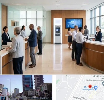 بانک ملی در چهارراه طالقانی کرج