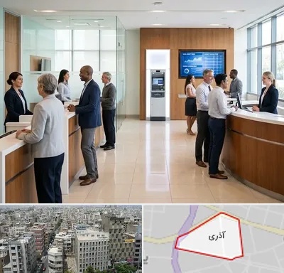 بانک ملی در آذری