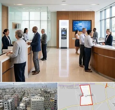 بانک ملی در شمس آباد تهران