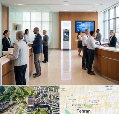 بانک ملی در شمال تهران