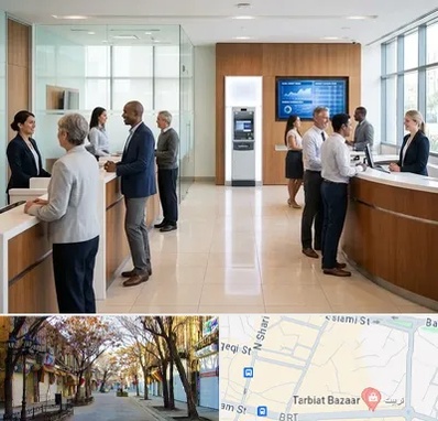 بانک ملی در تربیت تبریز 