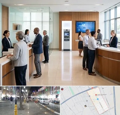 بانک ملی در باغ فیض اسلامشهر 