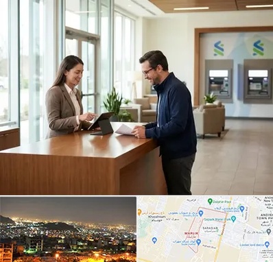 بانک سپه در مارلیک کرج 