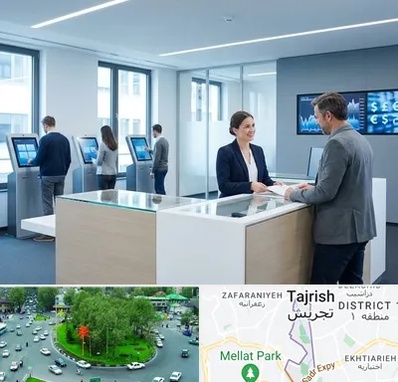 بانک سامان در تجریش 