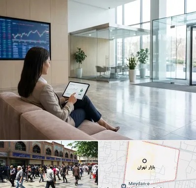 بانک اقتصاد نوین در بازار تهران