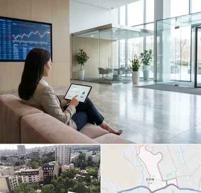 بانک اقتصاد نوین در اوین 