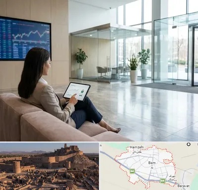 بانک اقتصاد نوین در بم