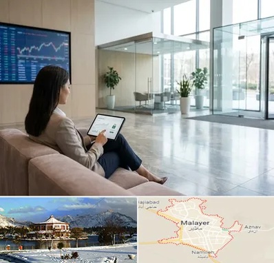 بانک اقتصاد نوین در ملایر