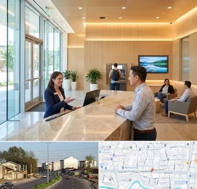 بانک تجارت در ضیابری رشت