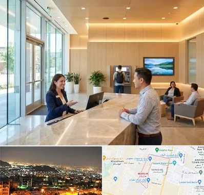 بانک تجارت در مارلیک کرج 