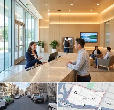 بانک تجارت در مجیدیه شمالی