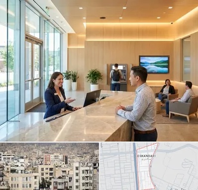 بانک تجارت در اسکندری 