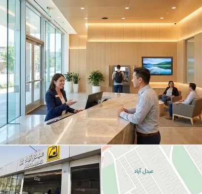 بانک تجارت در عبدل آباد