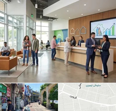 بانک مسکن در خیابان قزوین
