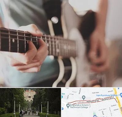 آموزشگاه گیتار در بلوار معلم رشت