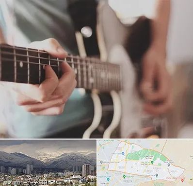 آموزشگاه گیتار در منطقه 4 تهران