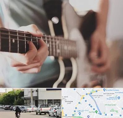 آموزشگاه گیتار در قدوسی شرقی شیراز