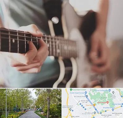 آموزشگاه گیتار در قدوسی غربی شیراز