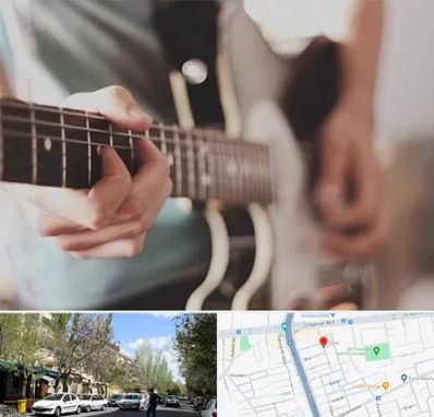 آموزشگاه گیتار در کوی فیروز تبریز