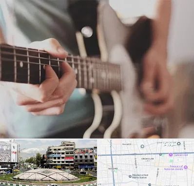 آموزشگاه گیتار در مرکز تهران