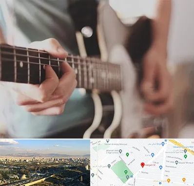 آموزشگاه گیتار در هنگام