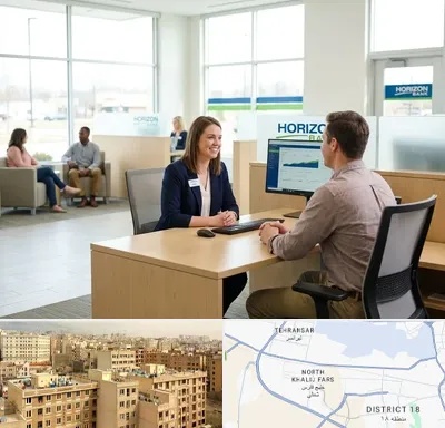 بانک رفاه کارگران در جنوب غرب تهران