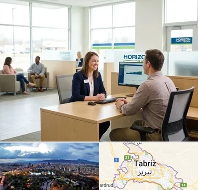 بانک رفاه کارگران در تبریز
