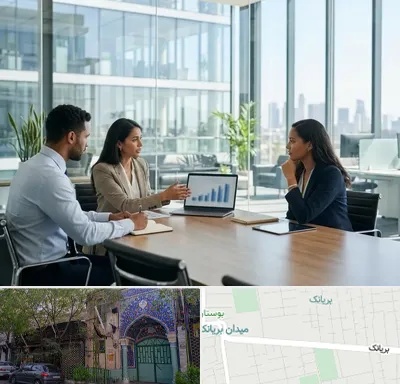 بانک صنعت و معدن در بریانک